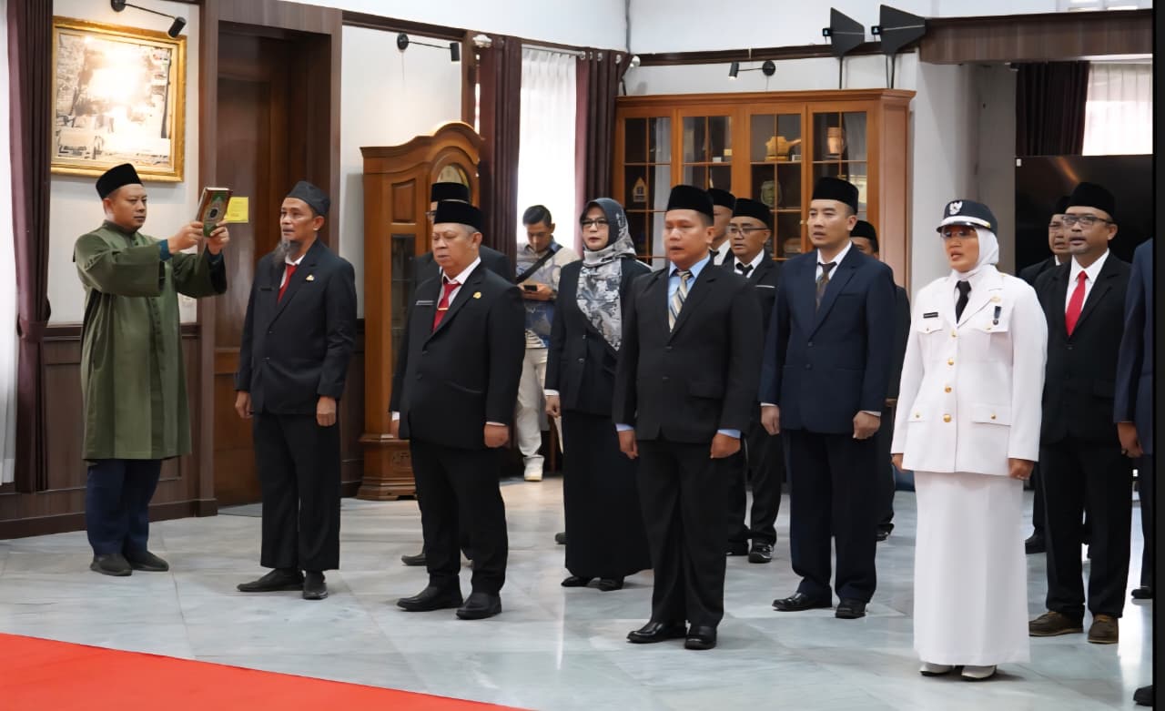 Inilah Nama 24 Pejabat yang Dilantik Wali Kota Sukabumi